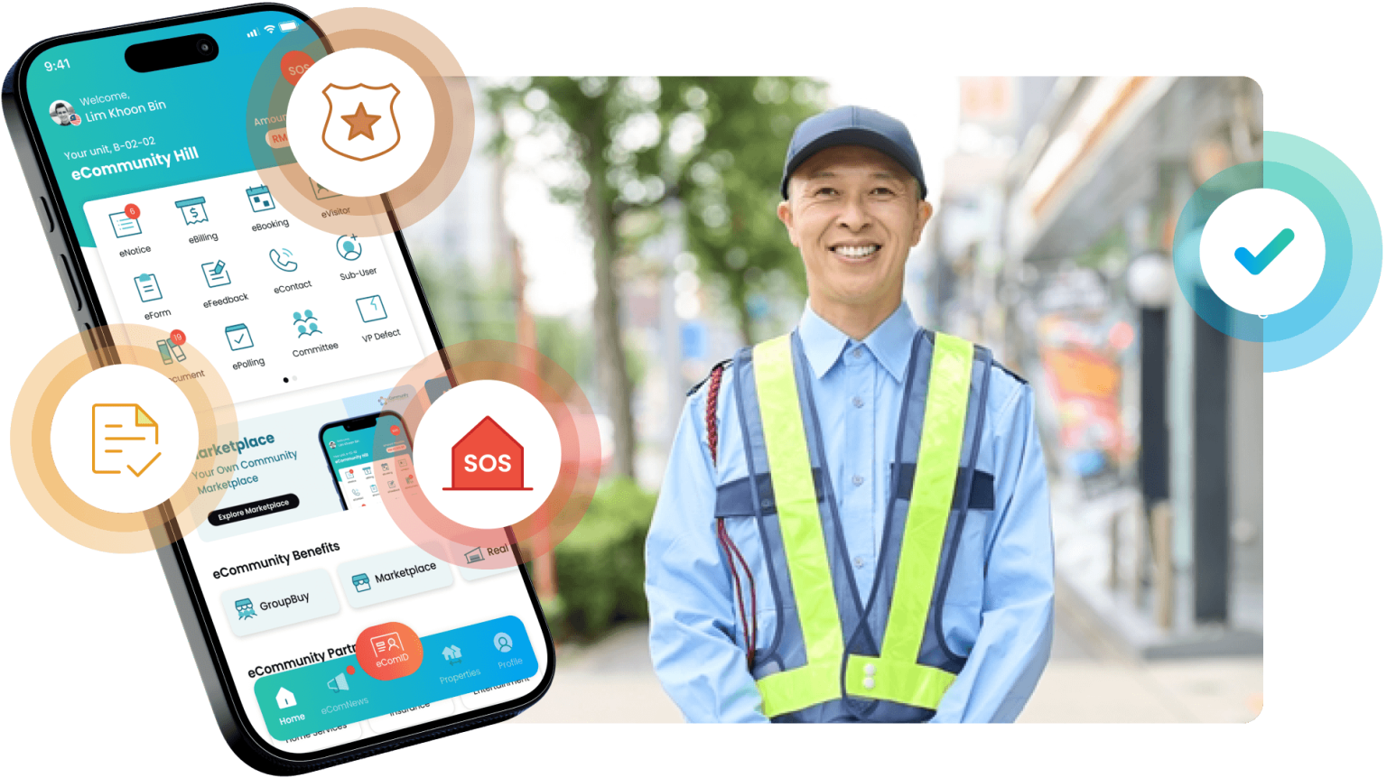 Keep your loved ones and property secured – eCommunity MY | Smart Community